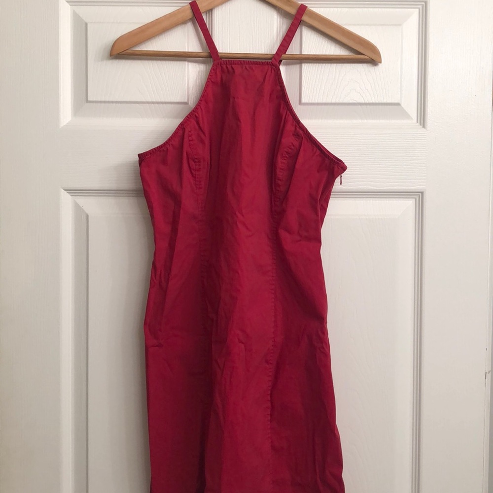 Magenta summer dress